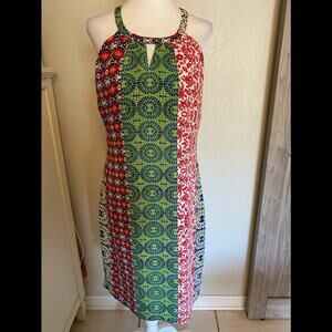 Laundry by Shelli Segal kaleidoscope shift dress 4